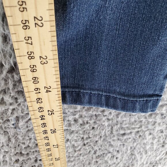 Democracy Jeans Womens 8 Blue Skinny Ab Technology Stretch Denim - Picture 6 of 9